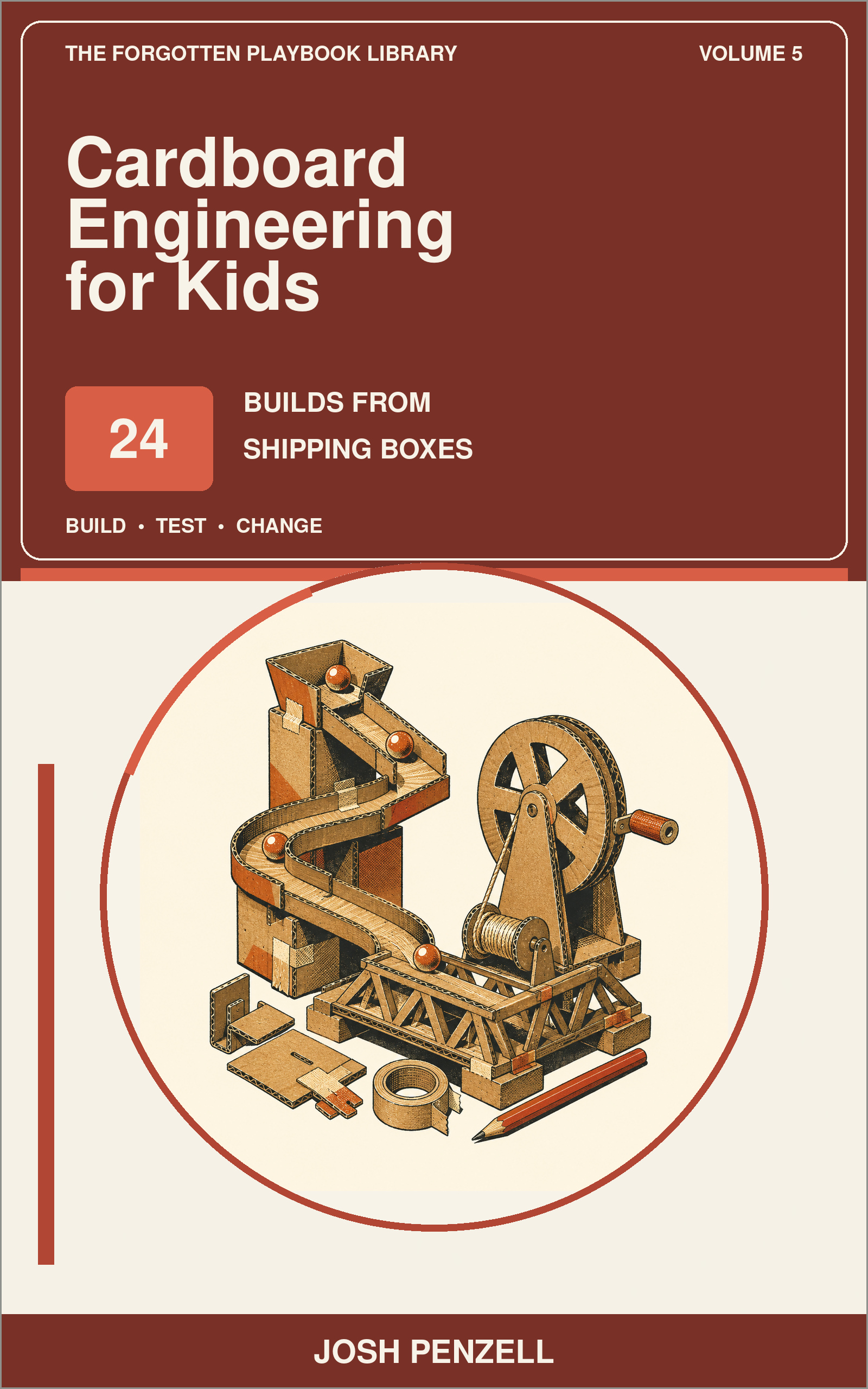 Cover of Cardboard Engineering for Kids